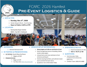 2026 FCARC Hamfest Logistics & Guide